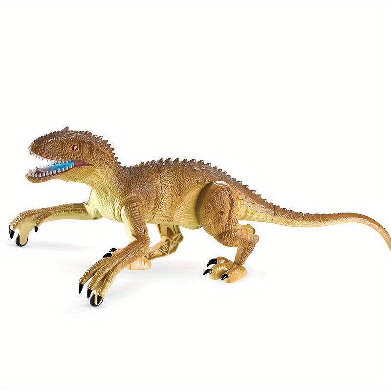 19" Remote Control Dinosaur Toys For Kids, 8CH Rechargeable Jurassic Velociraptor Toys Imitates Walking With Light & Roaring - Dinosaur Toys For Kids 4 5-7 8-12 Boys Christmas Birthday Gifts 2023